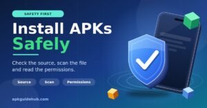 Simple steps in an APK guide for beginners to install apps safely